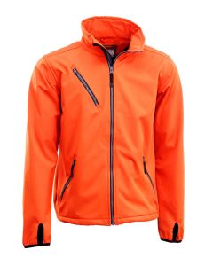 Kurtka JOBMAN 1201 Softshell pomarańczowa