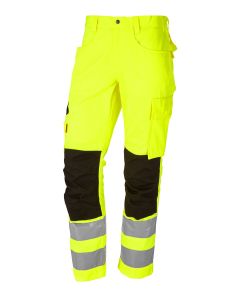 Spodnie Jobman Hi-Vis żółto-czarne