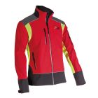 Kurtka PSS X-treme shell czerwono-żółta