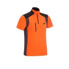 Koszulka PSS X-treme Skin pomarańczowo-szara